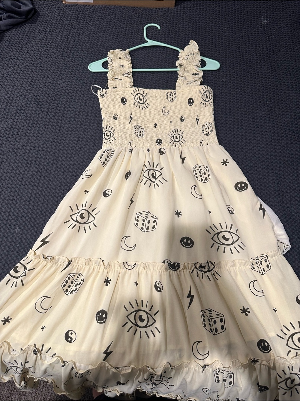 Dressed in LALA dress